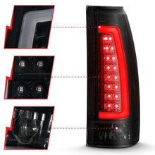 Load image into Gallery viewer, ANZO USA Tail Light Assembly, LED, Smoke Lens, Black Housing, Pair, (311345)