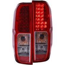 Load image into Gallery viewer, ANZO USA 2005-2008 Nissan Frontier LED Taillights Red/Clear (311071)