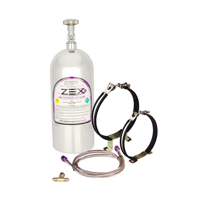 ZEX This Maximizer Kit adds another 10 lb. polished bottle to your system (82100P)