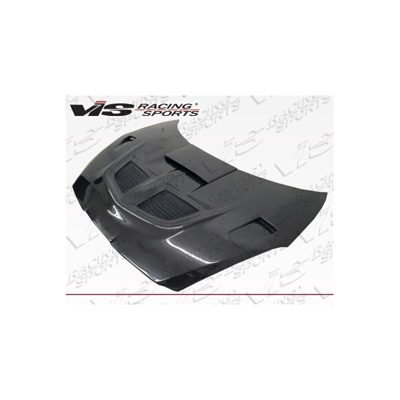 VIS Racing EVO Style Black Carbon Fiber Hood (00TYCEL2DEV-010C)