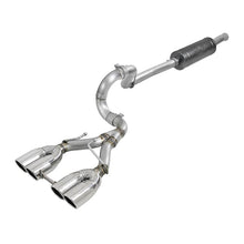 Load image into Gallery viewer, aFe Rebel Series 2-1/2 IN 304 Stainless Steel Cat-Back Exhaust w/ Polished Tip (49-38071-P)