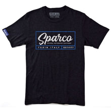 Load image into Gallery viewer, Sparco T-Shirt Script Charcoal Small (SP0130CH1S)