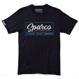 Sparco T-Shirt Script Charcoal Small (SP0130CH1S)