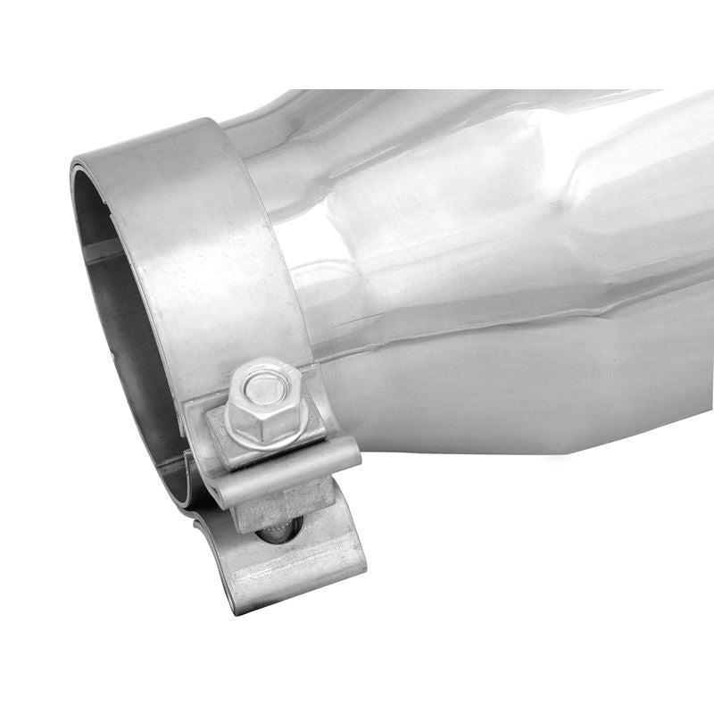 aFe MACH Force-Xp 304 Stainless Steel Clamp-on Exhaust Tip Polished (49T30451-P09)