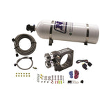 Nitrous Express 86-93 Ford Mustang GT 5.0L (Pushrod) Nitrous Plate Kit w/15lb Bottle (20955-15)