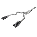 aFe Vulcan Series 304 Stainless Steel Cat-Back Exhaust System w/ Black Tip (49-34102-B)