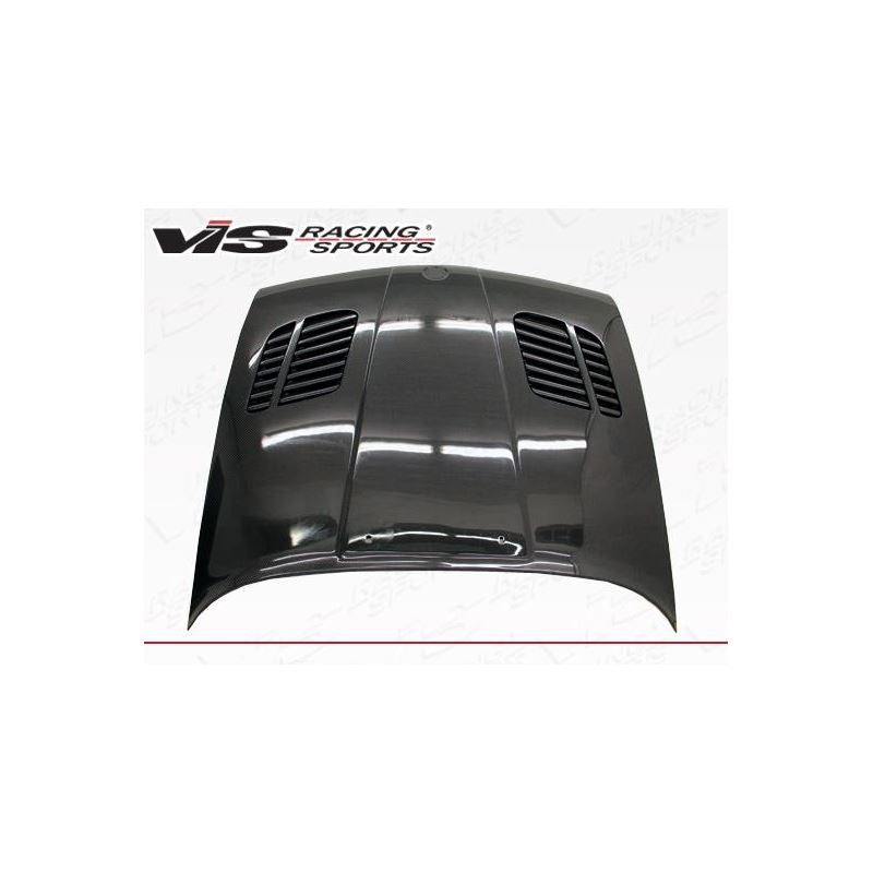 VIS Racing GTR Style Black Carbon Fiber Hood (84BME302DGTR-010C)