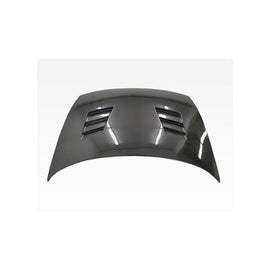 VIS Racing Techno R Style Black Carbon Fiber Hood (06HDCVC4DTNR-010C)