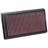 K&N Replacement Air Filter for 2018-2019 Peugeot 3008 (33-3122)