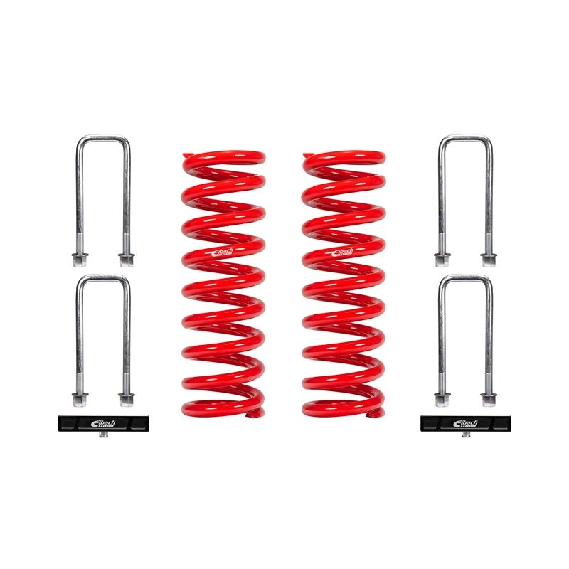 Eibach Springs PRO-LIFT-KIT Springs (Front Springs Rear 1in Block) for 2017-2019 Toyota Tacoma (E30-82-069-04-22)