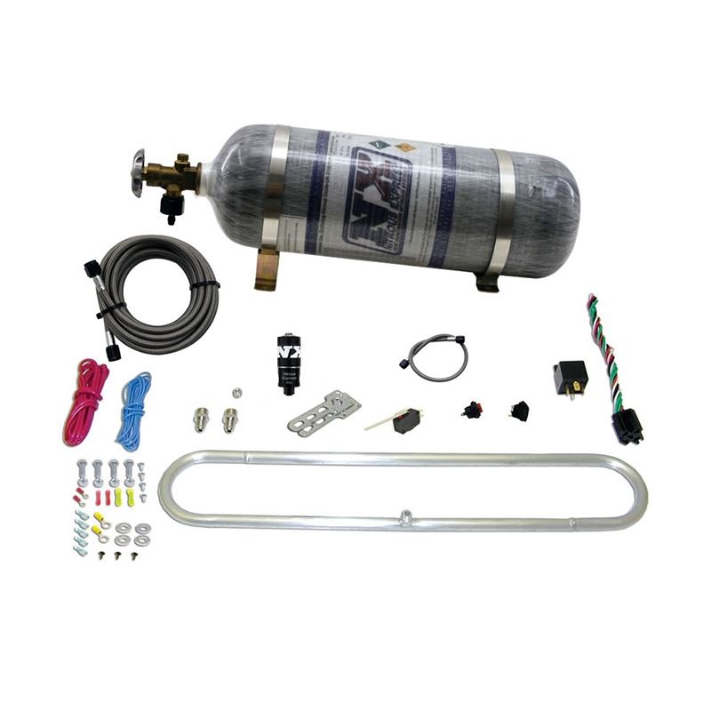 Nitrous Express N-Tercooler System for CO2 w/Composite Bottle (Remote Mount Solenoid) (20000CR-12)