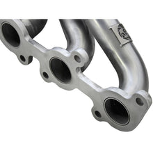 Load image into Gallery viewer, aFe Twisted Steel 409 Stainless Steel Shorty Header (48-43001)