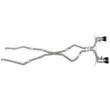 Load image into Gallery viewer, aFe MACH Force-XP 3-1/2 IN 304 Stainless Steel Cat-Back Exhaust w/ Black Tip (49-36342-B)