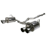 Invidia Q300 Single Layer Stainless Steel Quad Tip Cat-Back Exhaust for 2022+ Subaru WRX (HS22WRXG2S)