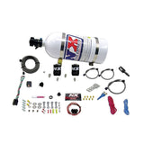 Nitrous Express 11-15 Ford Mustang GT 5.0L Coyote Single Nozzle Nitrous Kit (35-150HP) w/10lb Bottle (20932-10)