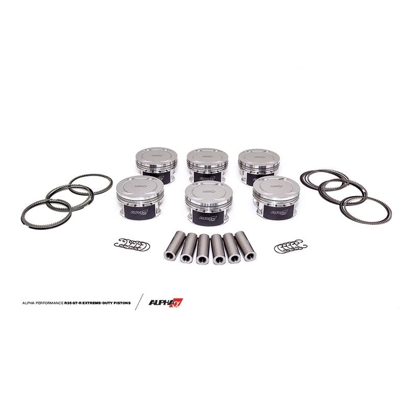 AMS Performance ALPHA Performance VR38 3.8L ALPHA -Spec Drop-In 9.5:1 CR Piston, GRADE 3 (5880AMS2GR3-1)