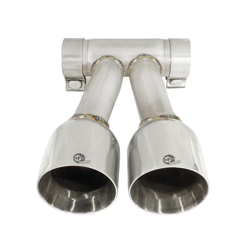 aFe MACH Force-Xp 304 Stainless Steel OE Replacement Exhaust Tip Polished (49-36410)