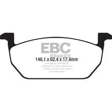 Load image into Gallery viewer, EBC Redstuff Ceramic Low Dust Brake Pads (DP32225C)