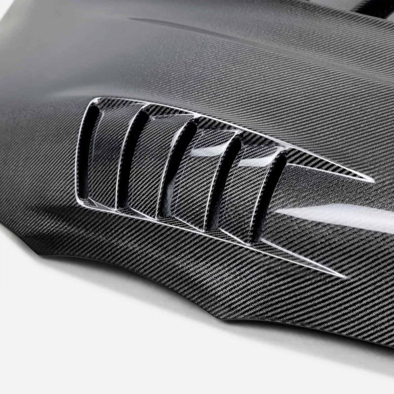 Seibon Carbon TV-STYLE DOUBLE-SIDED CARBON FIBER HOOD for 2020-2021 Toyota Supra(HD20TYSUP-TV-DS)