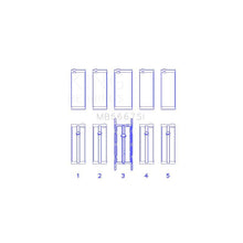 Load image into Gallery viewer, King Engine Bearings Main Bearing Set for 2009-2016 Mini Cooper (MB5667SI)