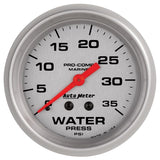 AutoMeter Water Pressure Gauge (200773-33)