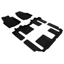 Load image into Gallery viewer, 3D Maxpider KAGU Floor Mat, BLACK, 1ST ROW/2ND ROW/3RD ROW (L1MZ01701509)