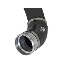 Load image into Gallery viewer, aFe BladeRunner 3-1/2 IN to 3 IN Aluminum Cold Charge Pipe Black (46-20299-B)