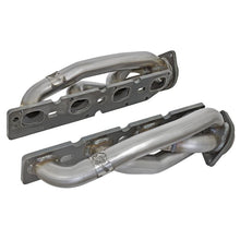 Load image into Gallery viewer, aFe Twisted Steel 409 Stainless Steel Shorty Header (48-42001-1)