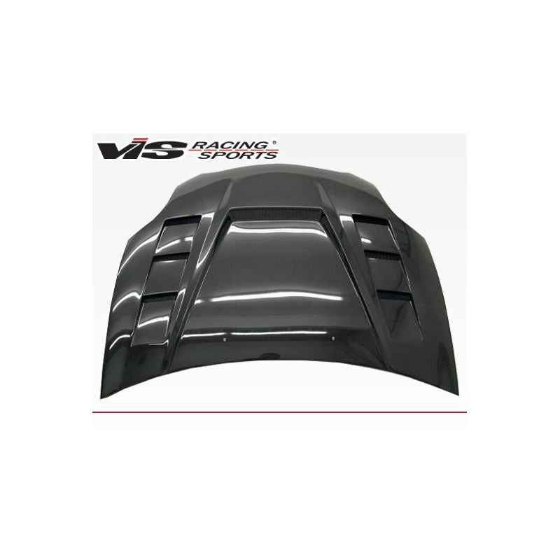 VIS Racing Monster GT Style Black Carbon Fiber Hood (06MTECL2DMGT-010C)