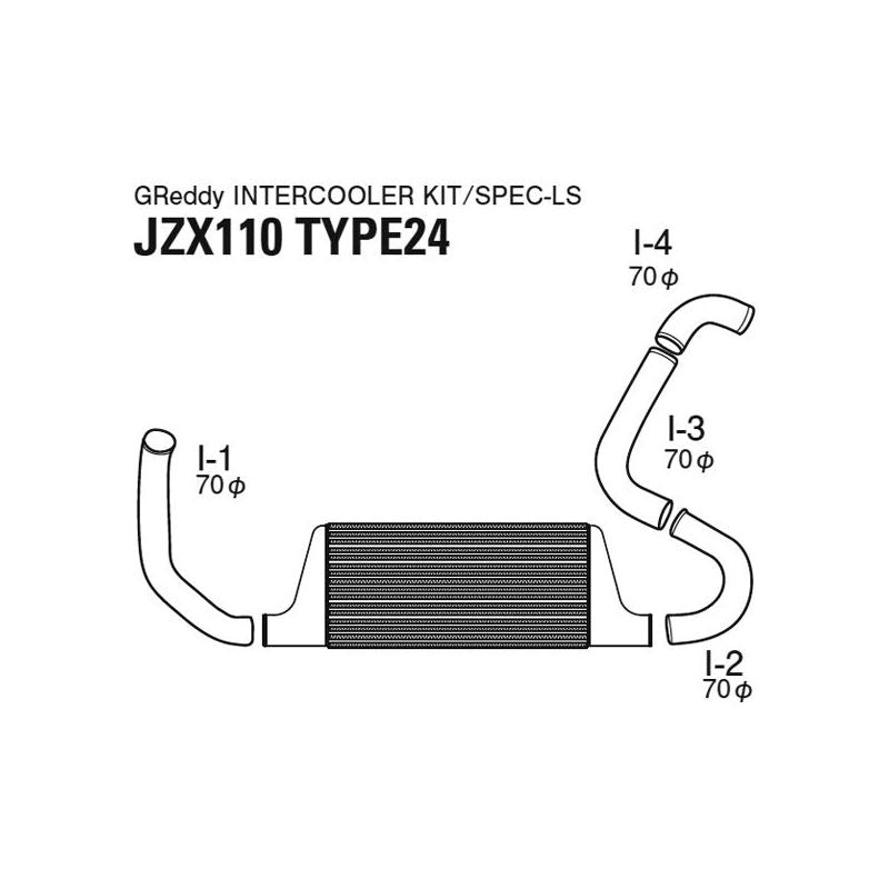 GReddy LS-Spec Intercooler Kit (12010462)