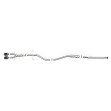 Load image into Gallery viewer, Takeda 2-1/2 IN 304 Stainless Steel Cat-Back Exhaust System w/ Carbon Fiber Tips (49-36619-C)