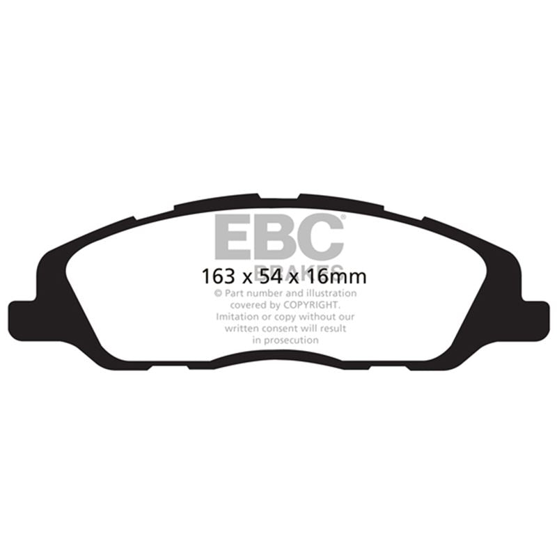 EBC Yellowstuff Street And Track Brake Pads (DP41868R)