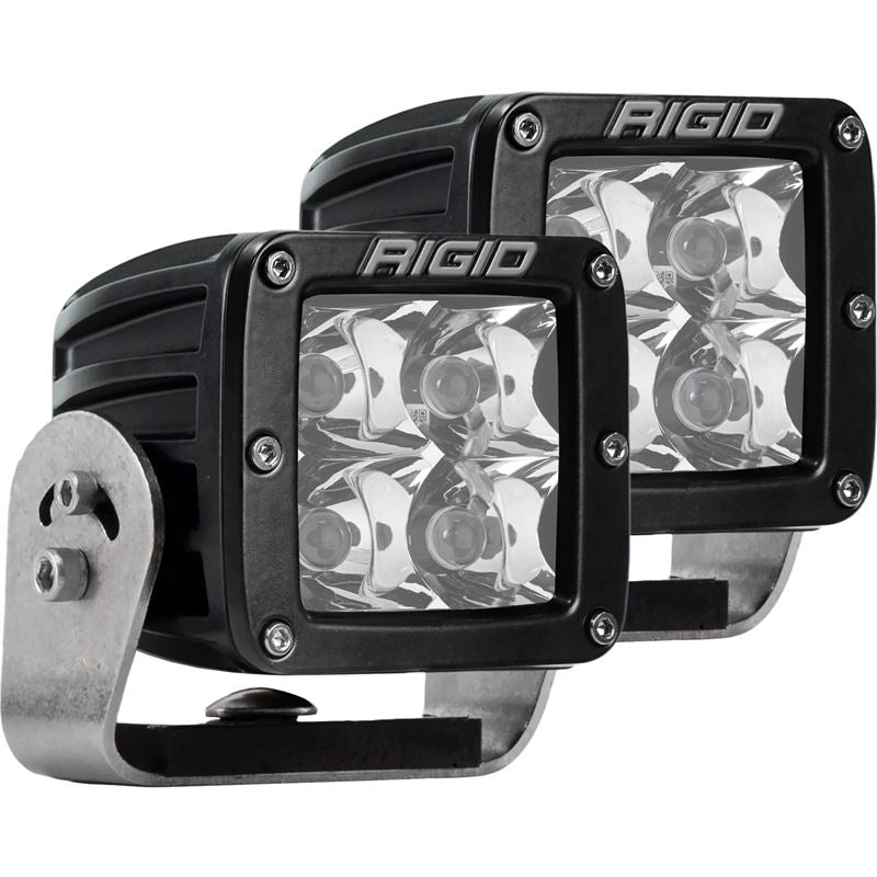 Rigid Industries Dually HD Black- Spot Set of 2 (222213)