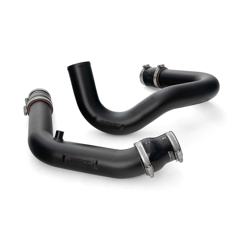 HPS Performance Lower Hot Side and Cold Side Charge Pipe Kit Black (17-152WB)