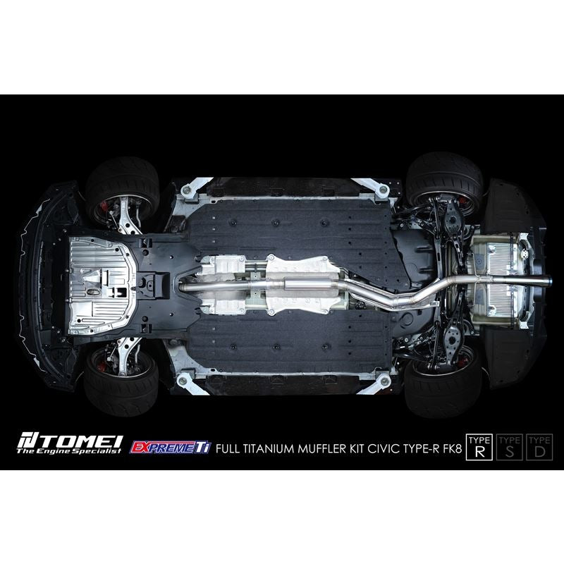 Tomei Expreme Ti Type R Exhaust System for Honda Civic Type R (TB6090-HN06A)