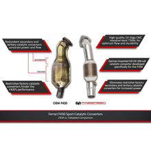 Load image into Gallery viewer, Fabspeed Ferrari F430 Sport Catalytic Converters (05-09) (FS.FER.430.SC)