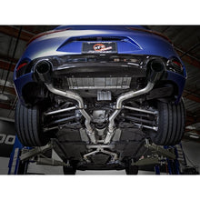 Load image into Gallery viewer, Takeda 2-1/2 IN 304 Stainless Steel Cat-Back Exhaust System w/ Black Tips (49-36134NM-B)