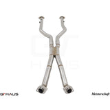 GTHAUS SR pipe (Removes Secondary Cat-converters) SUS Stainless for 2014-2019 Maserati Quattroporte(MA0603001)