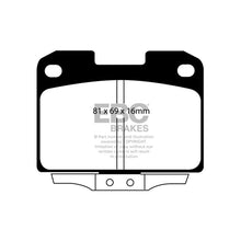 Load image into Gallery viewer, EBC Greenstuff 2000 Series Sport Brake Pads (DP21098)