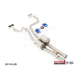 GTHAUS American GTC VC - Roar Super Racing series Exhaust; 4x102mm (Round Split); Titanium (JE0132808)