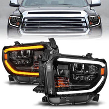 Load image into Gallery viewer, ANZO USA LED Crystal Headlight Set for 2021 Toyota Tundra (111533)