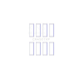 King Engine Bearings Connecting Rod Bearing Set for 2006-2009 Mercury Milan (CR4507XP)