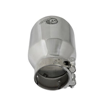 Load image into Gallery viewer, aFe MACH Force-Xp 304 Stainless Steel Clamp-on Exhaust Tip Polished (49T25404-P06)