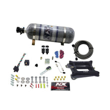 Load image into Gallery viewer, Nitrous Express 4150 Hitman Plus 4-BBL Nitrous Kit (50-200HP) w/Composite Bottle (40041-12)