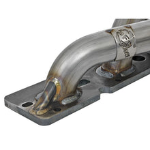 Load image into Gallery viewer, aFe Twisted Steel 409 Stainless Steel Shorty Header (48-42001-1)