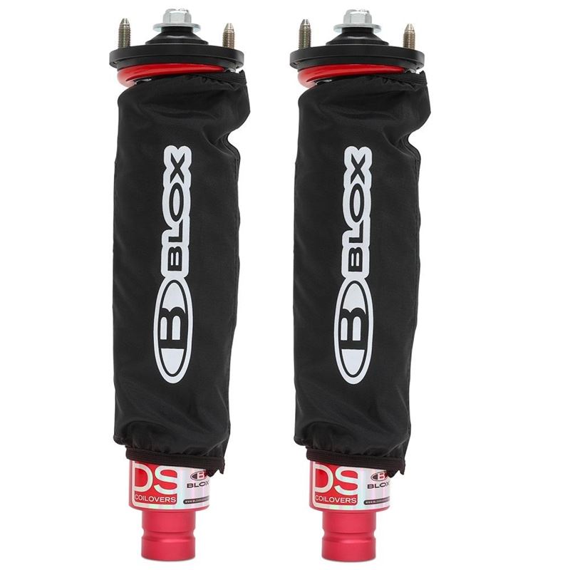 Blox Racing Coilover Covers - Black (Pair) (BXSS-00100-CCB)