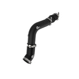 aFe 19-23 RAM Diesel L6-6.7L BladeRunner 3.5 IN Aluminum Hot Charge Pipe - Black (46-20618-B)