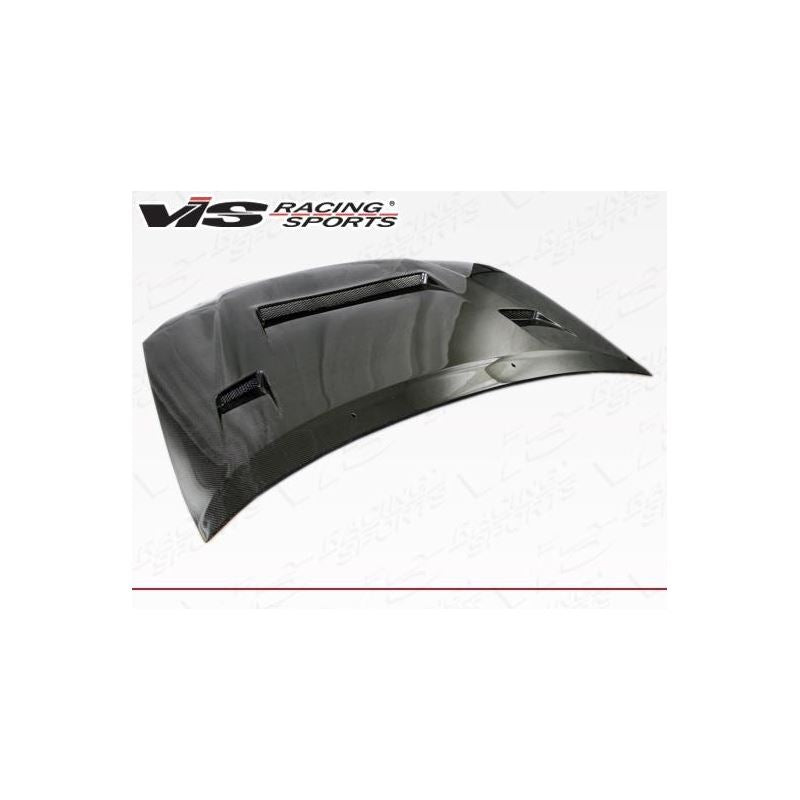 VIS Racing Alfa Style Black Carbon Fiber Hood (98LXGS34DALF-010C)