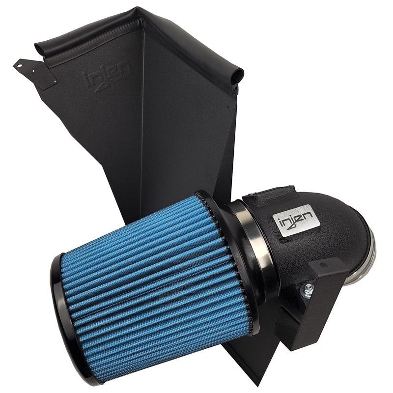 Injen Wrinkle Black SP Aluminum Series Air Intake System for 20-22 BMW M340i (SP1140WB)