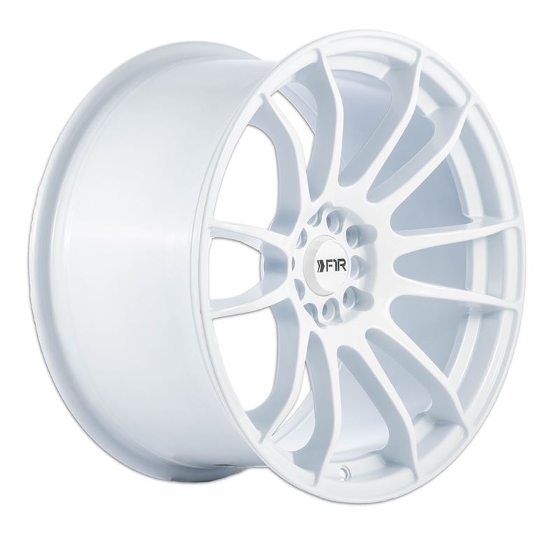 F1R F107 18x8.5 - White Wheel